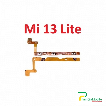 Dây Cáp Nút Nguồn Âm Lượng Xiaomi Mi 13 Lite Âm Lượng Power & Volume Button Flex Cable